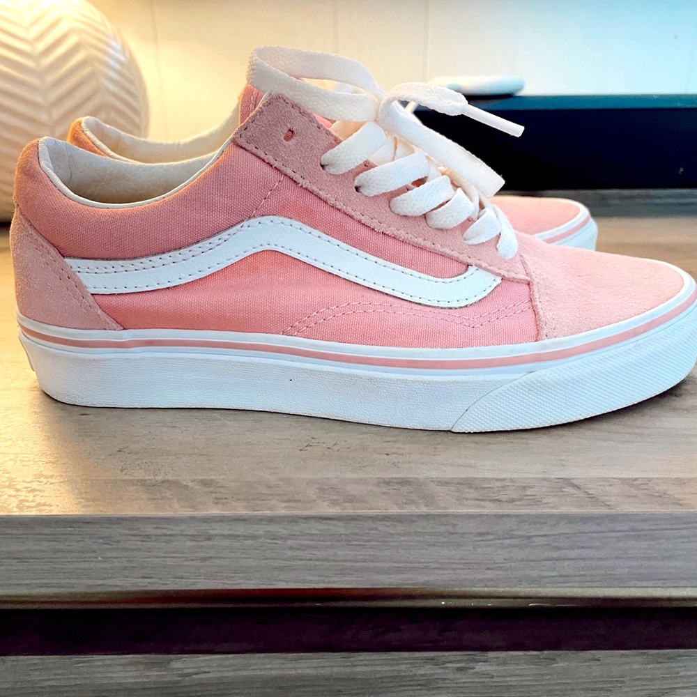 Pink Vans shoes